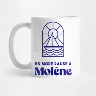 Molène in pause mode - Brittany Morbihan 56 BZH Sea Mug